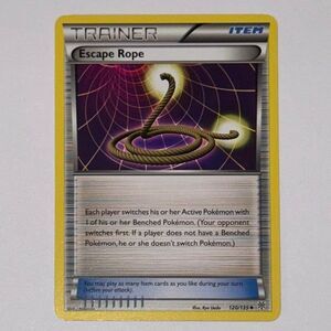 POKEMON CARD: Escape Rope #120/135 (Pokemon Plasma Storm)